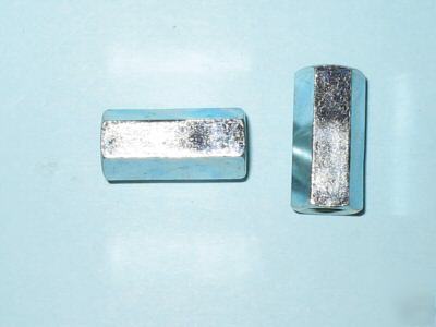 100 coupling nuts size 3/8-16 x 1-1/8