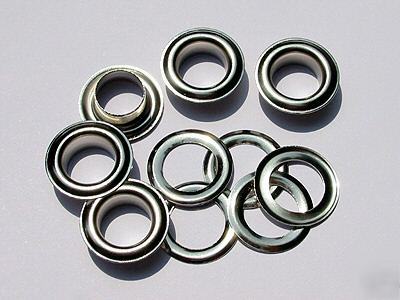 11.5MM metal purse bag grommets nickel 100SET JE25M-nl