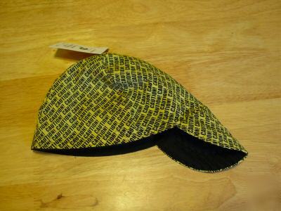 New caution caution caution welding hat 7 1/8 fitter