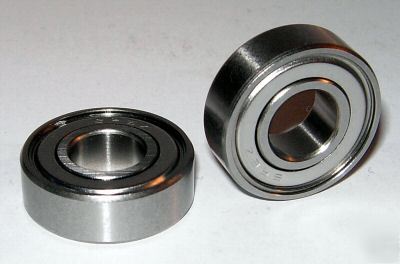 (10) SR6ZZ stainless steel ball bearings, 3/8