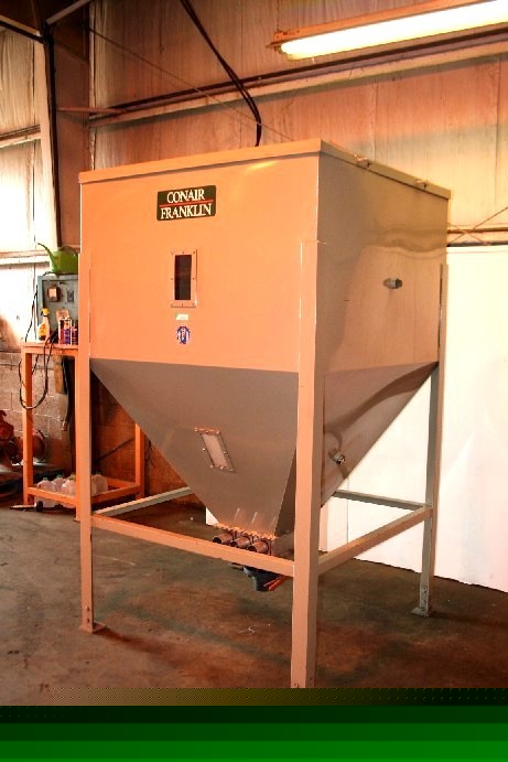 Conair franklin surge bin 2500 lb capacity #6270 wh