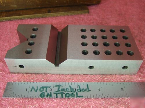 Grind cube vblock fixture toolmaker hard 1/4