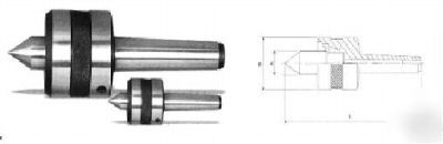 Revolving live centre 3 morse taper heavy duty