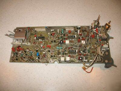 Tektronix 465 oscilloscope teardown sweep generat board