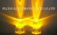 New 50X ultrabright yellow led 5MM 20,000MCD freeship