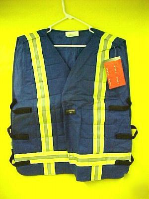 New allegro industries hi-visibility cooling vest 8402