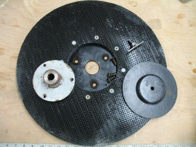 Malish flex lok pad driver shaft adapter retainer