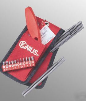 20PC metric hex screwdriver bit set