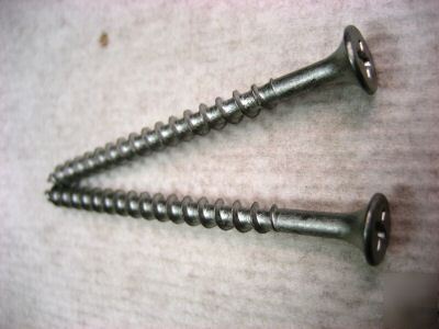 6 x 2 ph coarse thrd decking screw dacrotized 5LBS