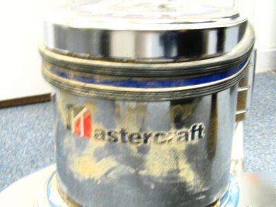 Mastercraft floor finishing buffer 175 rpm 1.5 hp polis