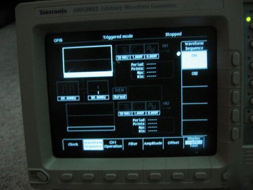 Tektronix arbitrary waveform generator, awg 2021