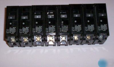 20 amp siemens circuit breakers (lot of 6) 