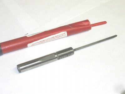11/64 carbide gun drill coolant fed feeding bits .172