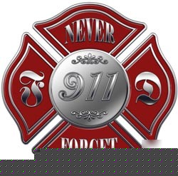 Firefighter decal reflective 4