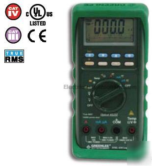 Greenlee dml-430 digitalloggingmeters 43,000 datapoints
