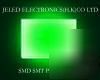 New 500X smd smt plcc-2 green leds 1500MCD f/s