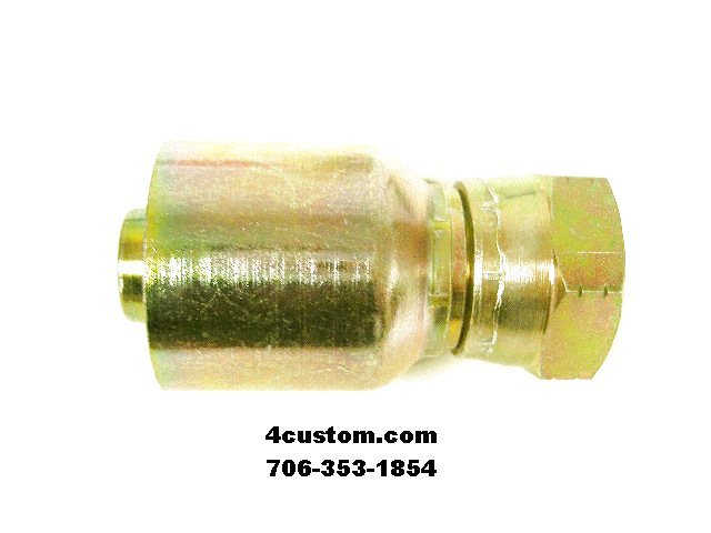 Parker crimp fitting for hydraulic hose 19243-12-12