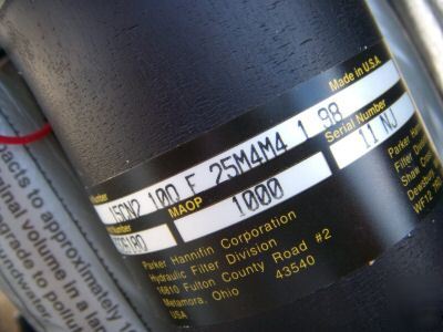 Parker hydraulic filter ~20 micron~ 15CN2