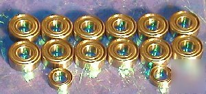Steel/metal set tamiya M03/M04/FF02 vxb ball bearings