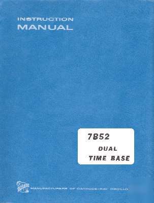 Tek 7B52 service/op manual in 2 res w/txtsrch+extras
