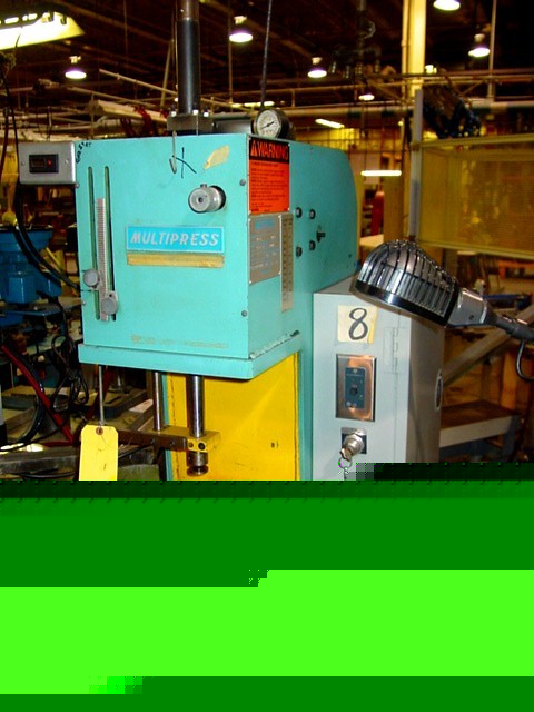 1TN hydraulic press, denison W3A-1 