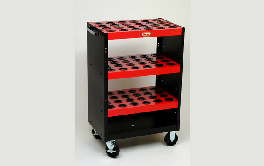 Huot vid tool cart holds 72 vid #30 toolholders