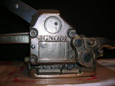 Signode scm-34 metal bander hardly used works perfect