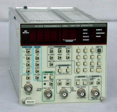 Tek FG5010 programmable 20 mhz function generator