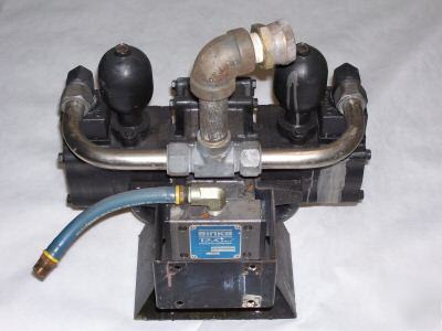 Bink air actuated paint/fluid pump