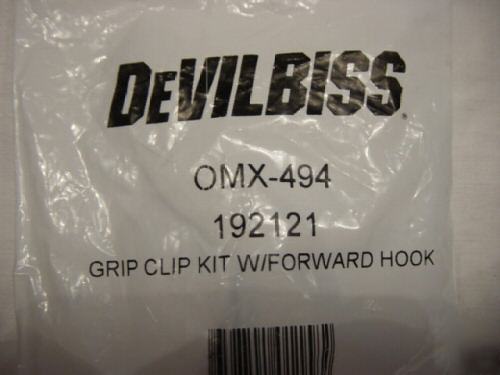 Devilbiss pneumatic spray gun replacement parts omx ser