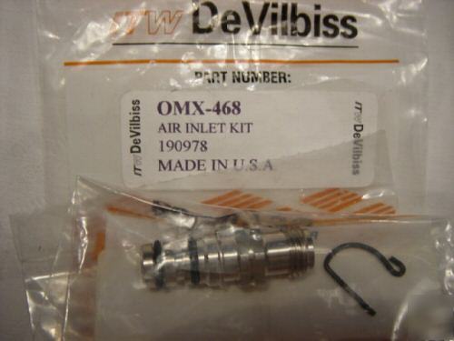 Devilbiss pneumatic spray gun replacement parts omx ser