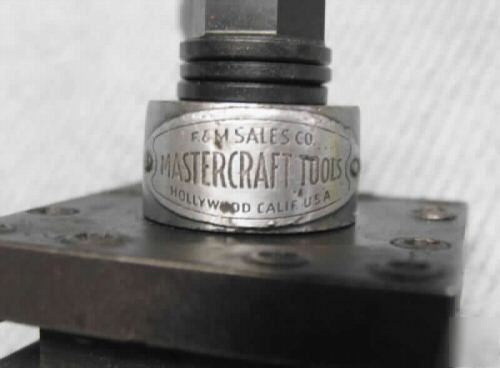 Mastercraft 4 tool 8 postion tool post south bend atlas