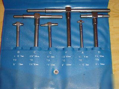 New special price brand 6PCS telescoping gage set
