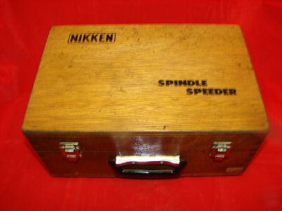 Nikken cnc NX5 spindle speeder increaser speed mill