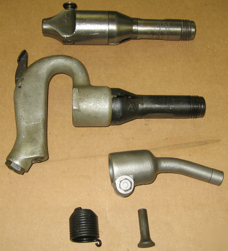 Chicago pneumatic riveting hammer set cp 3A gooseneck