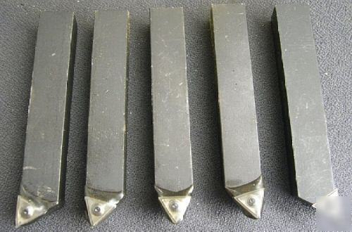 5 pc indexable turning bar set 3/4