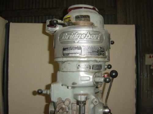 Bridgeport manual milling machine 42