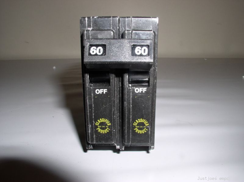 Classified circuit breaker CHQ260 2 pole 60 amp