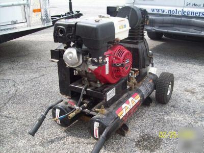 Portable 8HP honda gas engine air compressor