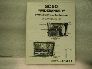 Sencore SC60 schematic - FORM2021