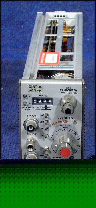 Tektronix 7A13 difference comparator amplifier