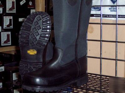 Firefighter warrington bunker boots 4132SG 8.5EEE 