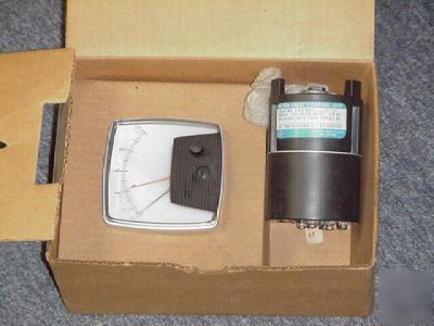 Lfe general electric meter display relay + eil gage 