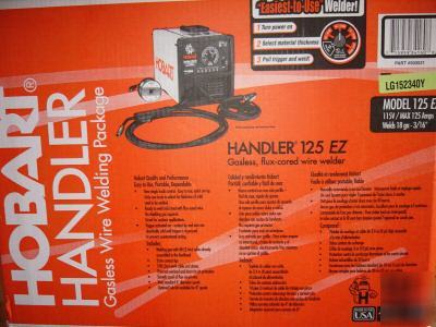 New hobart handler 125 ez welder / hobart 125 ez welder