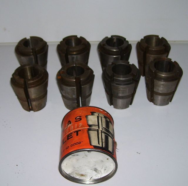 Balas flexi - grip c- 12 collet set,warner & swasey