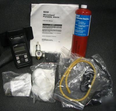 Msa microgard gas detector portable alarm kit