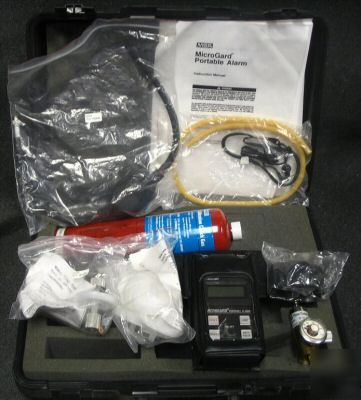 Msa microgard gas detector portable alarm kit