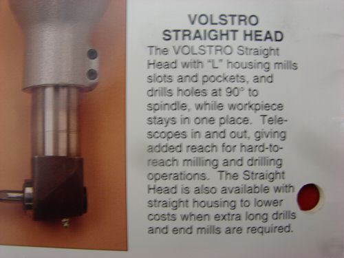 Volstro multi 360@ 90@ right angle head bridgeport mill