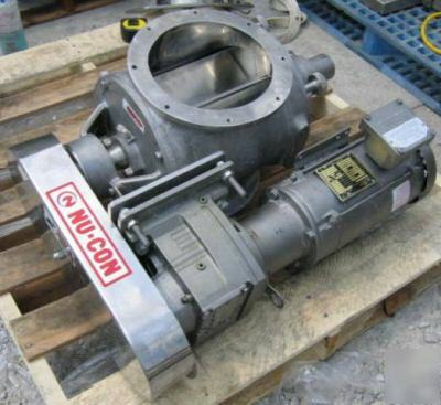9â€ diameter nu-con rotary valve; stainless steel (4784)
