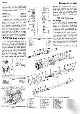 John deere 3010 thru 6030 tractor workshop manual